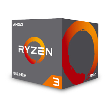 AMD Ryzen 3 1200 处理器4核AM4接口 3.1GHz 盒装
