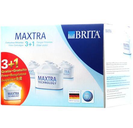 京东PLUS会员：BRITA 碧然德 Maxtra系列滤水壶 第二代双效滤芯 （4只装） *2件