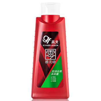 凑单品：gf 高夫 控油去屑 洗发露 400ml