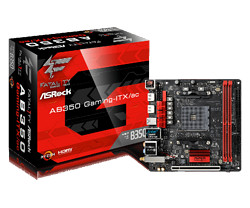 ASROCK 华擎科技 AB350 GAMING -ITX/ac 迷你ITX主板