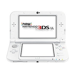 任天堂\/Nintendo 游戏机 New 3DS LL--白色\/掌