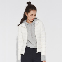 轻量保暖!CZ晨姿考拉工厂店女款立领轻薄羽绒