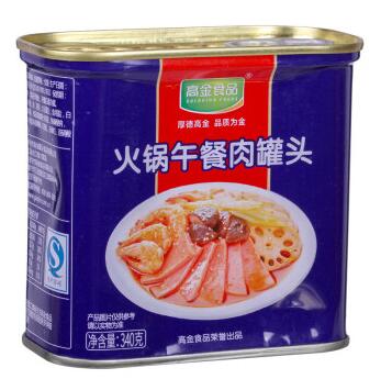 GOLDKINN FOODS 高金食品 火锅午餐肉罐头 340g