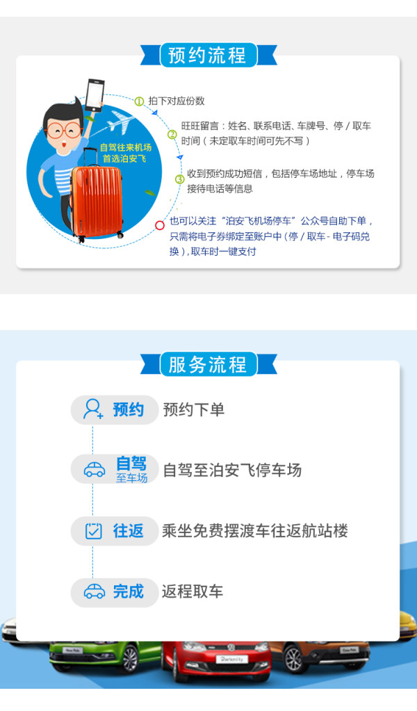 24小时服务!泊安飞 上海浦东机场自助停车服务