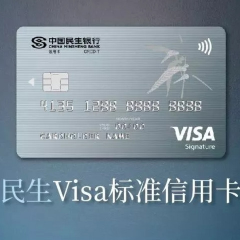 民生银行 Visa标准信用卡福利
